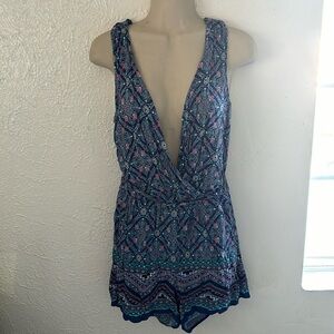 Cute blue romper